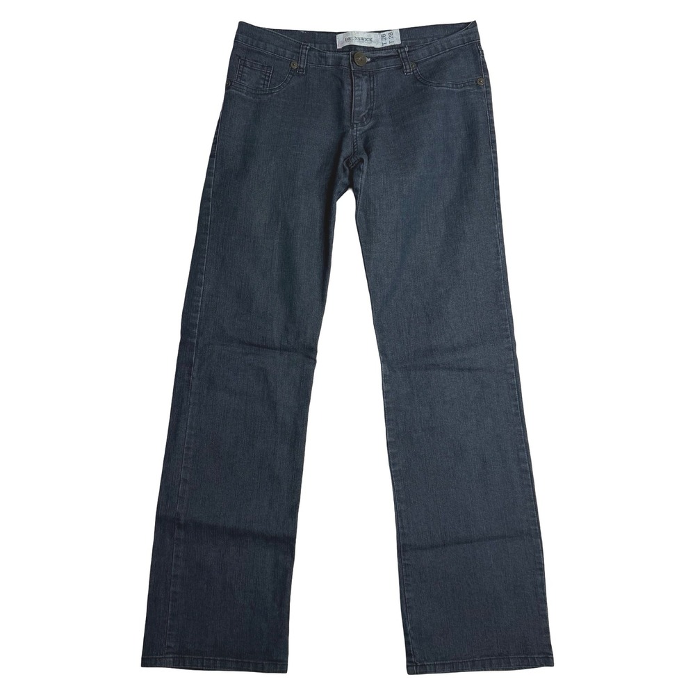 Brunswick Jeans Straight Leg Dark Wash Denim Blue Womens‎ Size 28